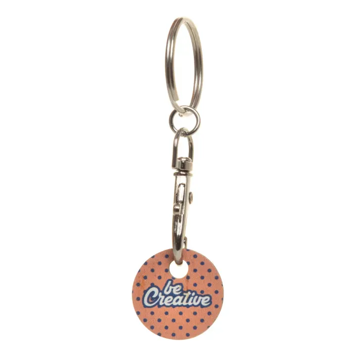 trolley coin keyring - AP716770 (gadzety reklamowe)